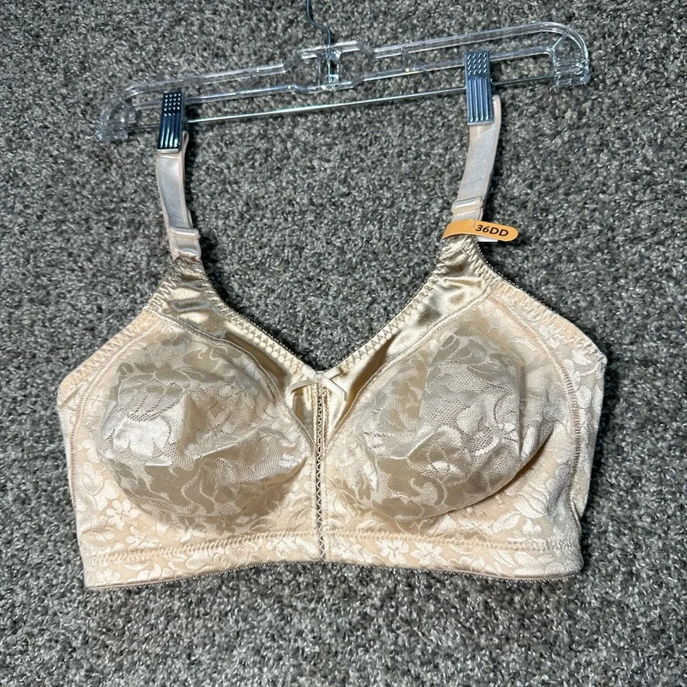 NWT Bali Double Support Wirefree Bra Size 36DD - Picture 3 of 6